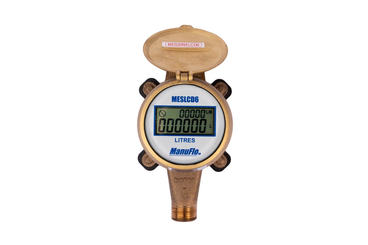 MESLCD6 : LCD FLOWMETER (20, 25, 32 and 40 mm) - ManuFlo